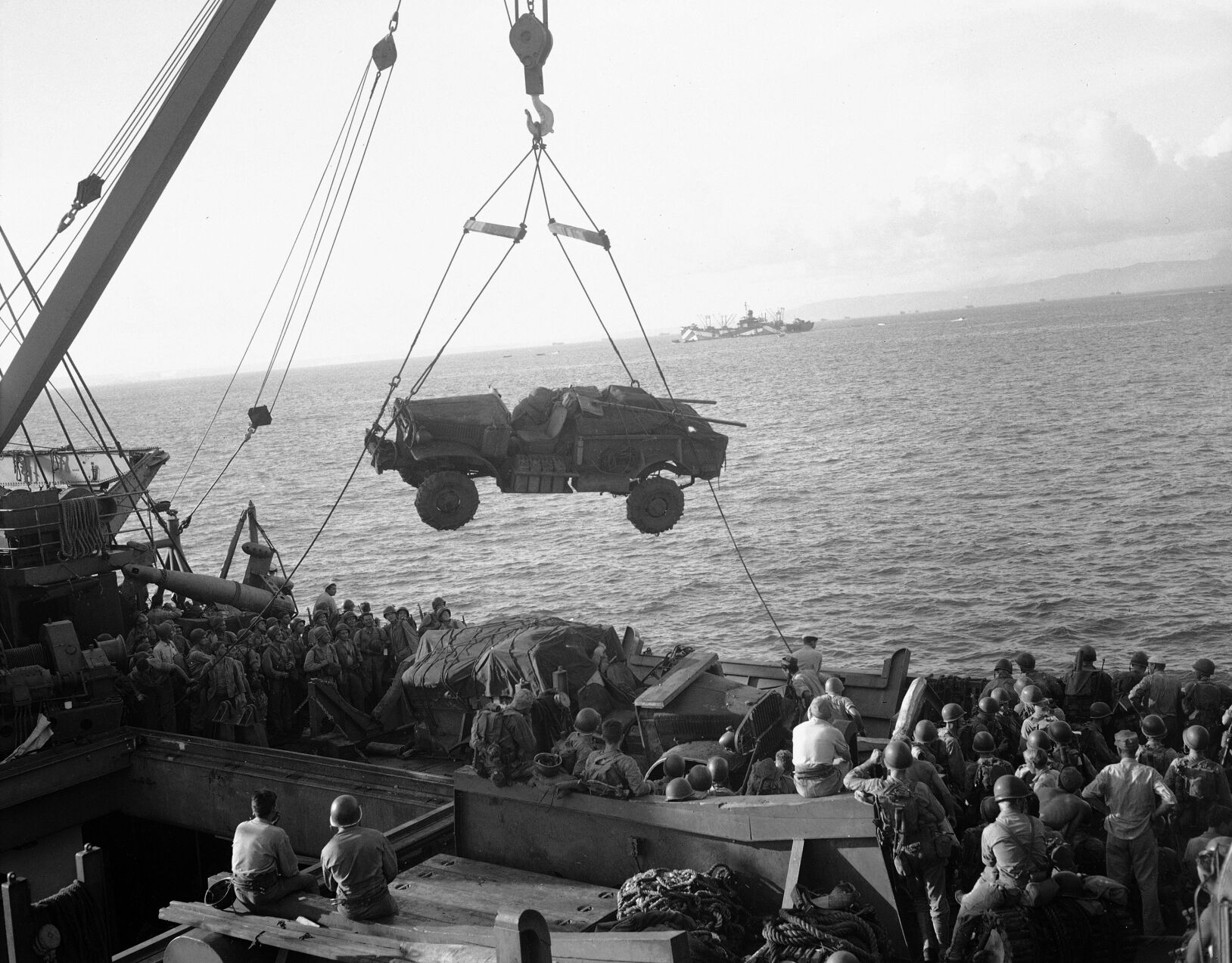 WWII US Troops Guam